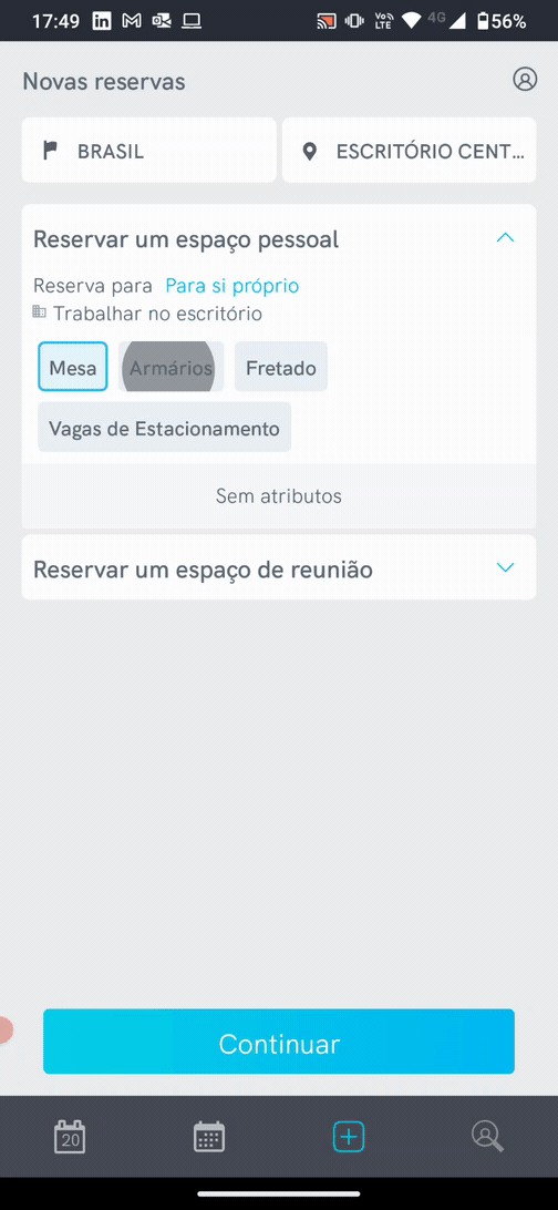 Reserve Qualquer coisa