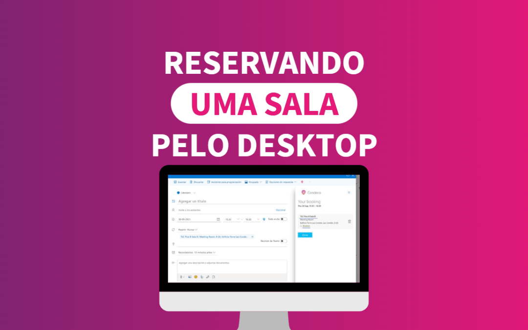 Reservando Espaço Colaborativo pelo Desktop