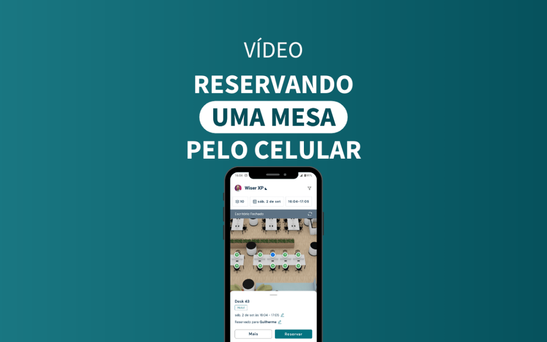 Reservando uma Mesa pelo celular – WOX