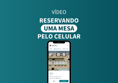 Reservando uma Mesa pelo celular – WOX