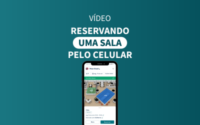 Reservando uma Sala de Reunião pelo celular – WOX