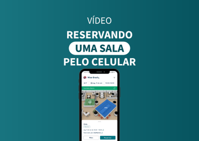 Reservando uma Sala de Reunião pelo celular – WOX