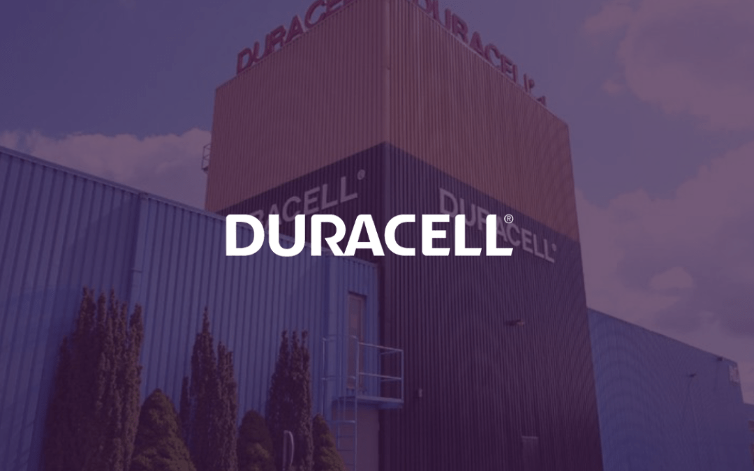 Como a Duracell economiza mais de US$ 50 mil, por localidade, em custos de estoque de peças com nossa solução e SAP