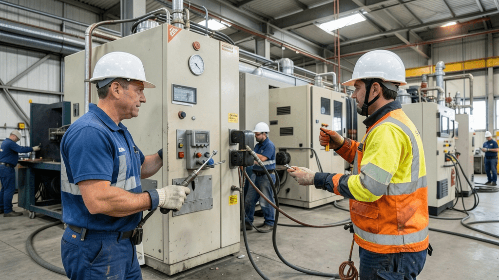 o que não fazer manutenção industrial